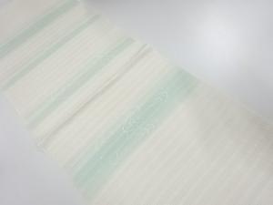大特価品　未使用品　正絹　丹後ちりめん　絽　夏用帯揚げ